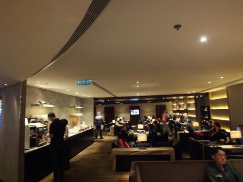 香港国際空港のトラベラーズラウンジ