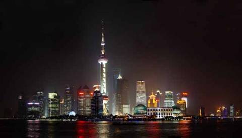 上海の夜景