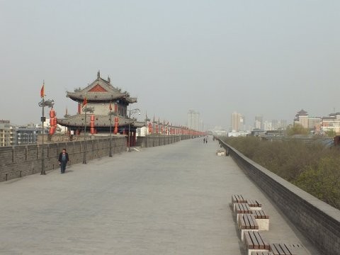 西安の城壁